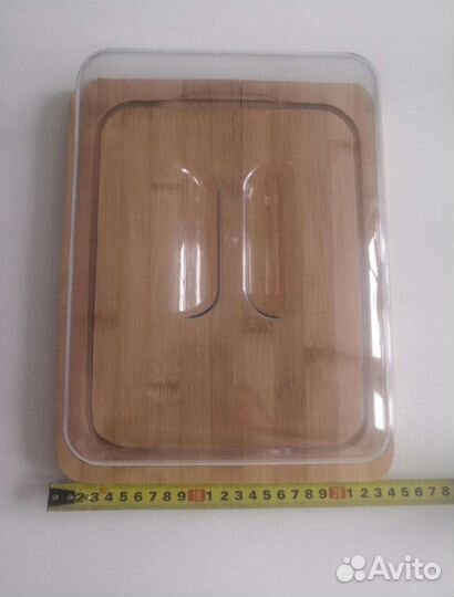 Большая сырница/хлебница/масленка Катунь 30х24