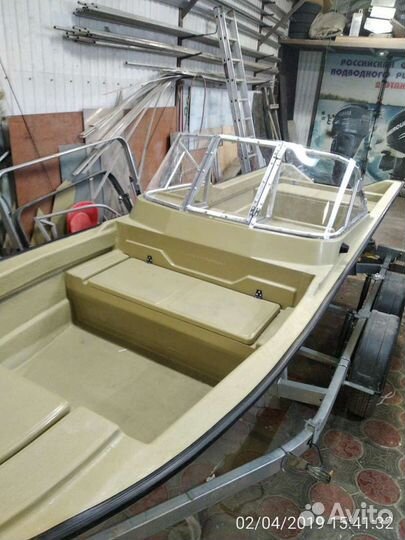 Лодки Астраханские Vega M 55DC Pro верфь rв