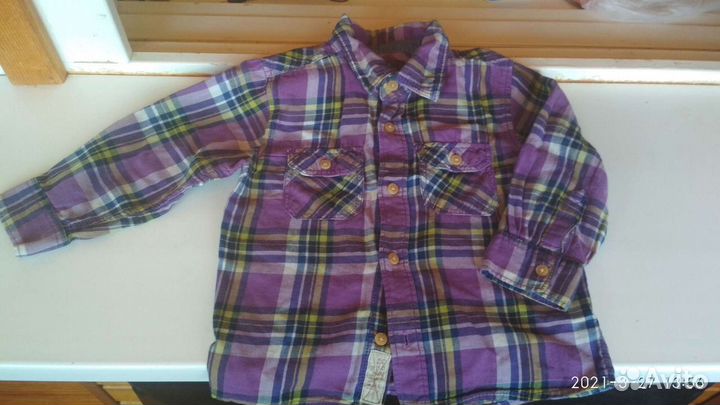 Рубашка детская, 12-18 мес