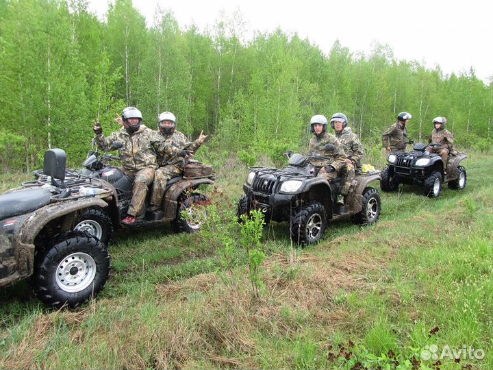 Прокат квадроциклов (прогулки)