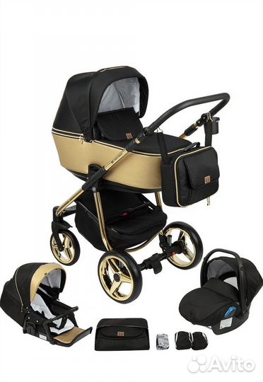 Коляска Adamex Reggio 3 в 1