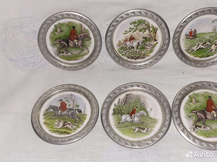 Тарелки коллекционные 10 см Германия