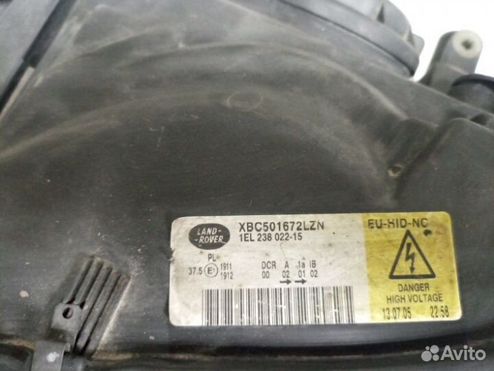 Фара левая Land Rover Range Rover Sport