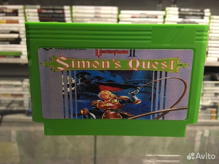 Картридж из 90х Dendy Castlevania 2 арт 204