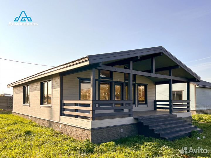 Каркасный дом для круглогодичного проживания 121м2