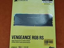 Corsair 32Gb(2x16) 3600MHz DDR4 Vengeance RGB RS