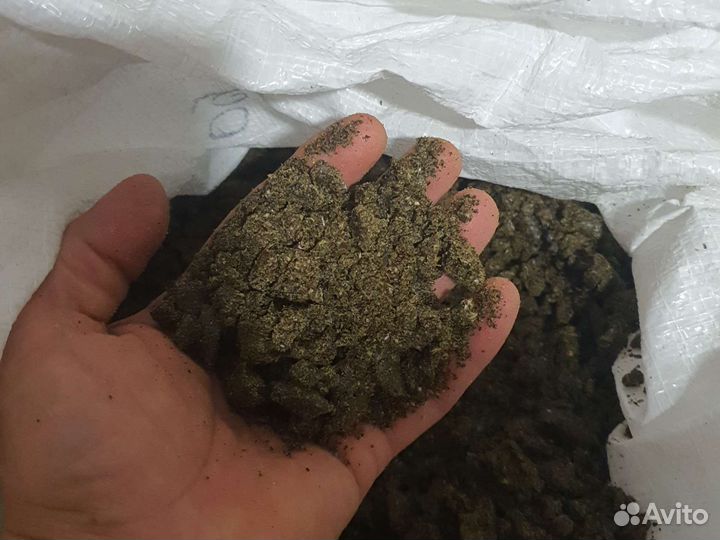 Жмых конопляный