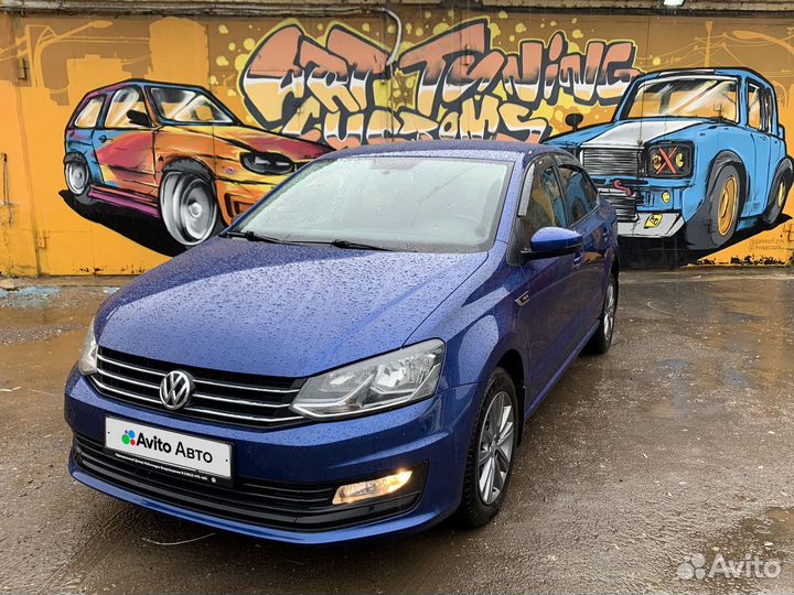 Volkswagen Polo 1.6 AT, 2019, 101 000 км