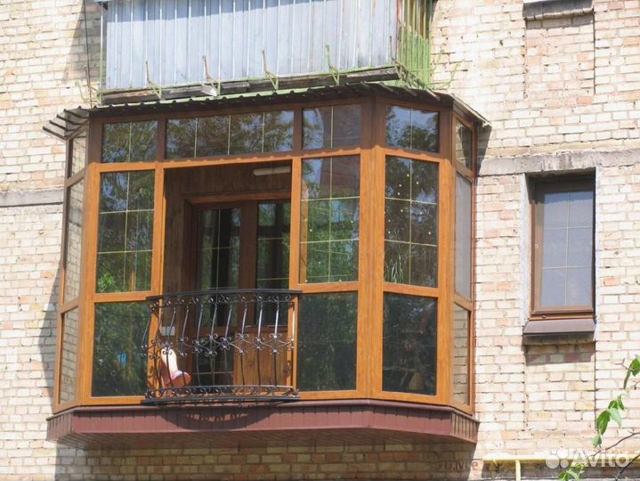 Окна на балкон
