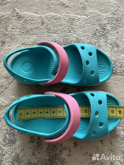 Сандалии crocs c9 для девочки