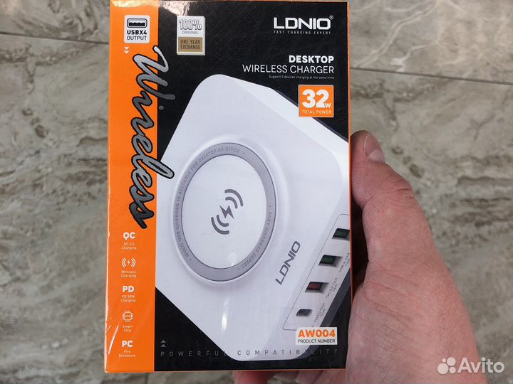 Сетевое зу с функцией беспроводного зу