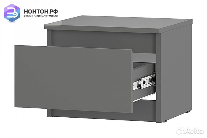 Тумба прикроватная тб-11 Симпл графит