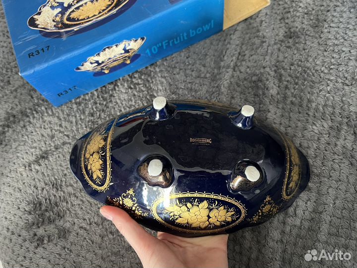 Ваза для фруктов керамика