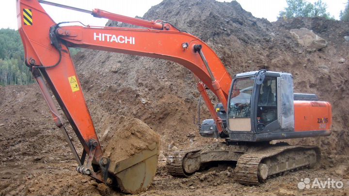Услуги гусеничного экскаватора Hitachi ZX 240