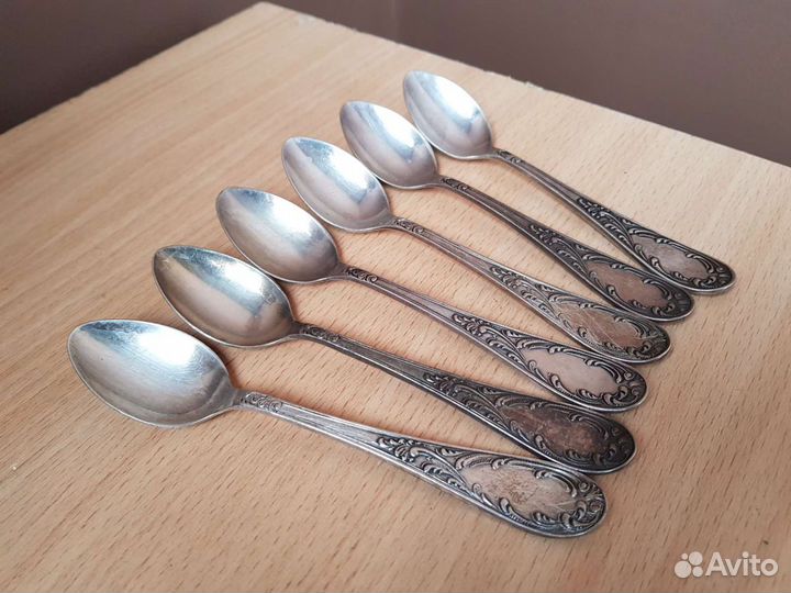 Ложки кольчугино серебро СССР