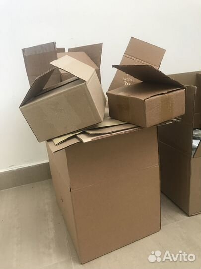 Коробки картонные размеры разные