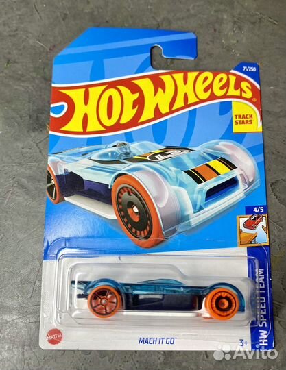 Машинка hot wheels match it go