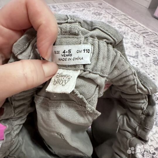 Комплект шорты Zara и 2 футболки 110