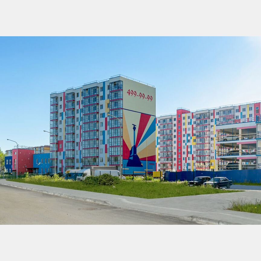 2-к. квартира, 69 м², 1/10 эт.