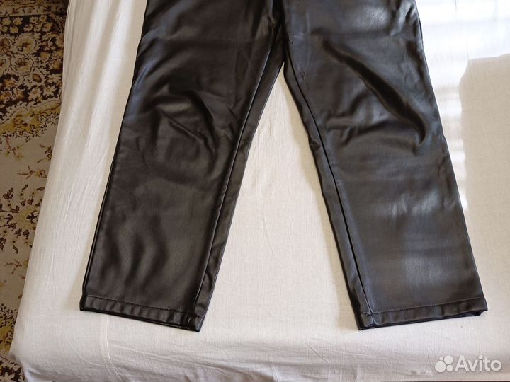Брюки экокожа,50