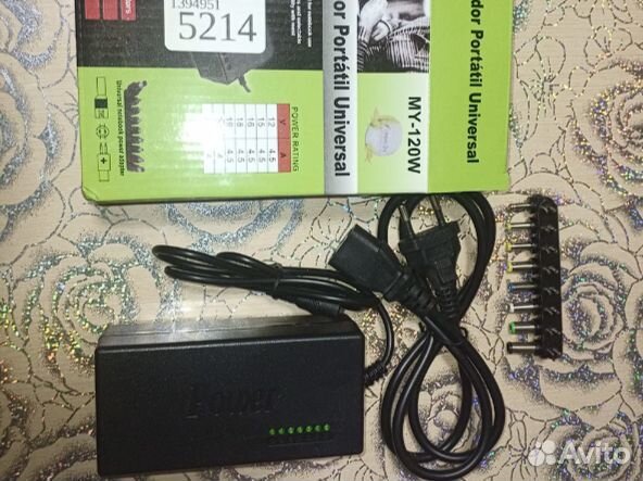 Универсальная зарядка для ноутбука