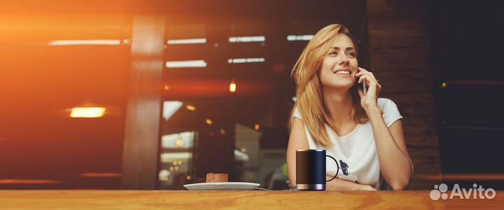 Термокружка ultimate, 360 мл, черная