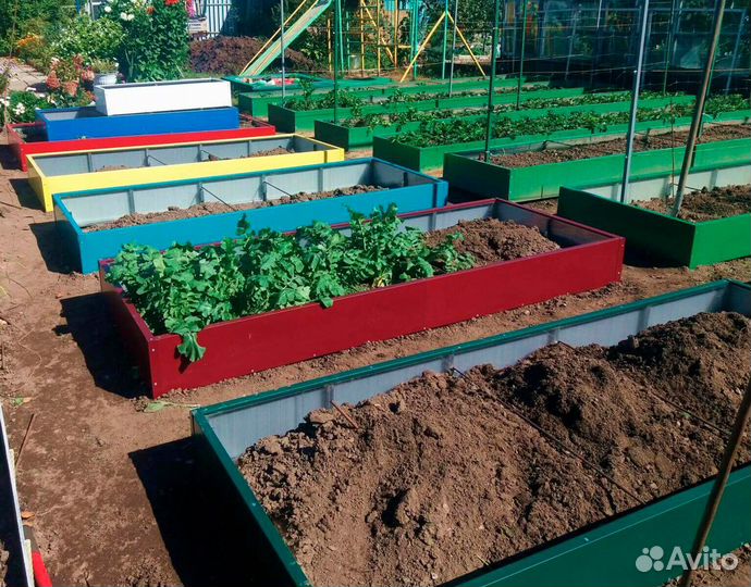 Грядка 20см. окрашенная