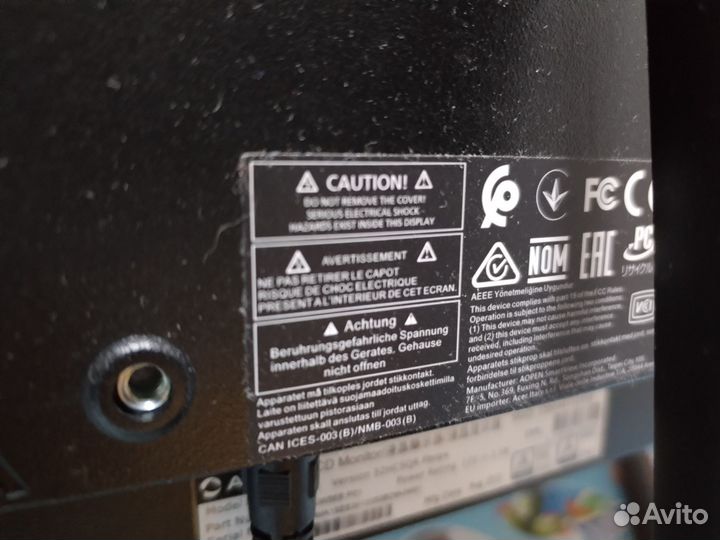 Монитор для компьютера 32 дюйма на запчасти