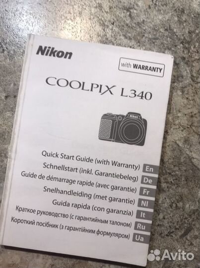 Фотоаппарат Nikon coolpix L340