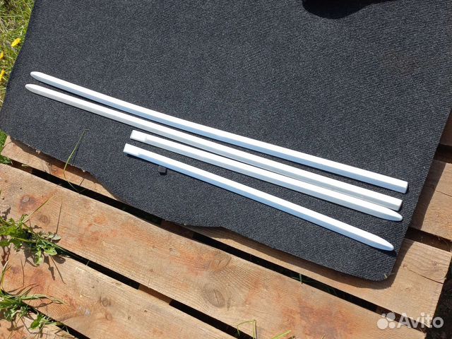 Mazda 3 BK 03-09 молдинги-накладки дверей серебро