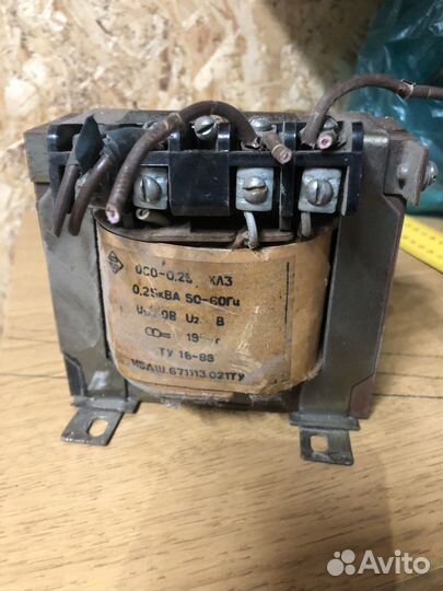 Трансформатор понижающий, 220 на 36