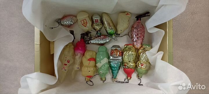 Редкие елочные игрушки СССР