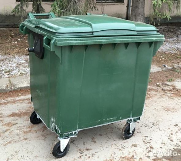 Контейнер для мусора и рсо 1100 л