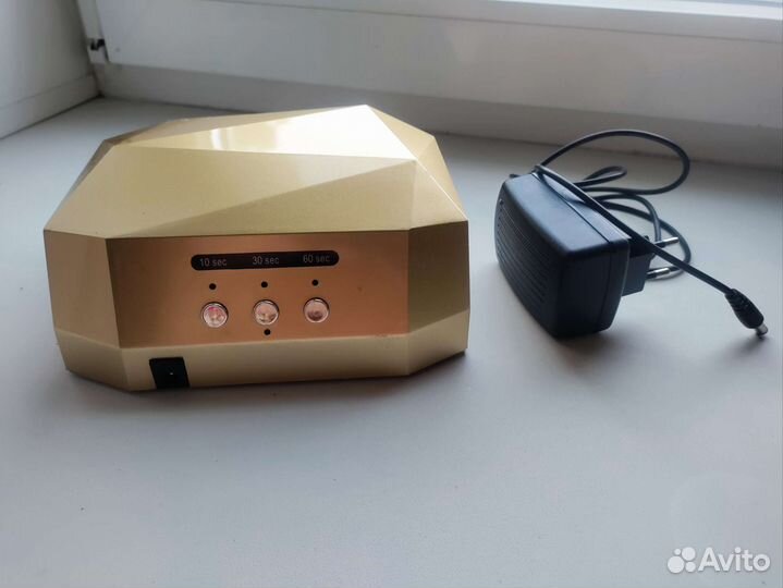 Лампа для маникюра гибридная Diamond 36Вт LED