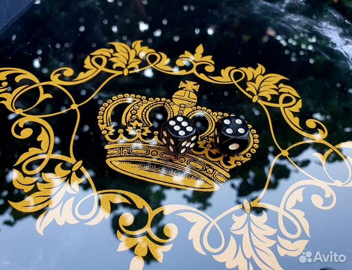 Нарды стеклянные