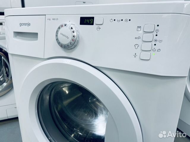 Стиральная машина бу. 6кг. 1400об. Гарантия
