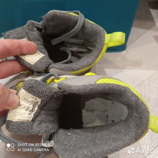 Лыжные ботинки fischer детские 34 р