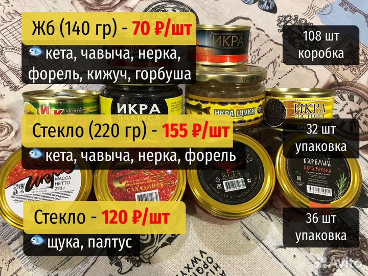 Икра нерки оптом