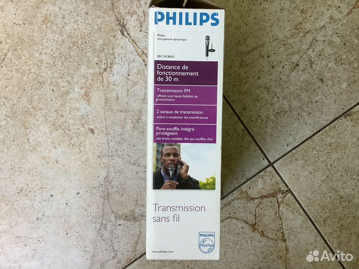 Микрофон для караоке беспроводной philips