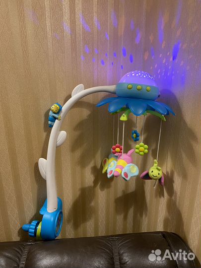 Мобиль музыкальный на детскую кроватку
