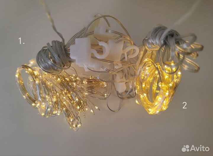 Гирлянды интерьерные