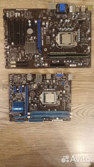 Материнка 1155 Микро атх i5