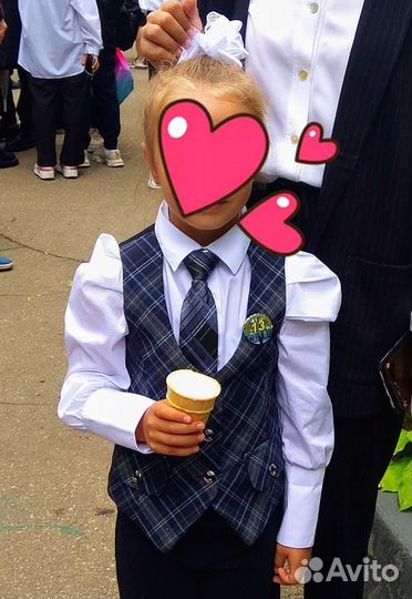 Жилет+ галстук