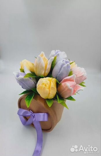 Букет из мыла