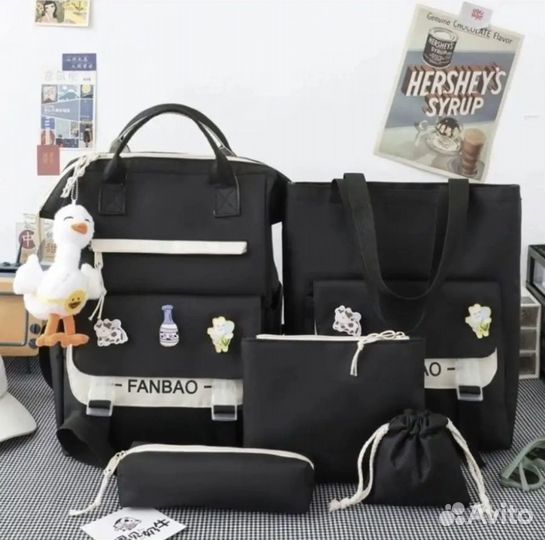 Школьный рюкзак 4в1