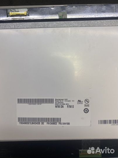 Матрицы для ноутбуков