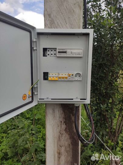 Подключение участка к сети