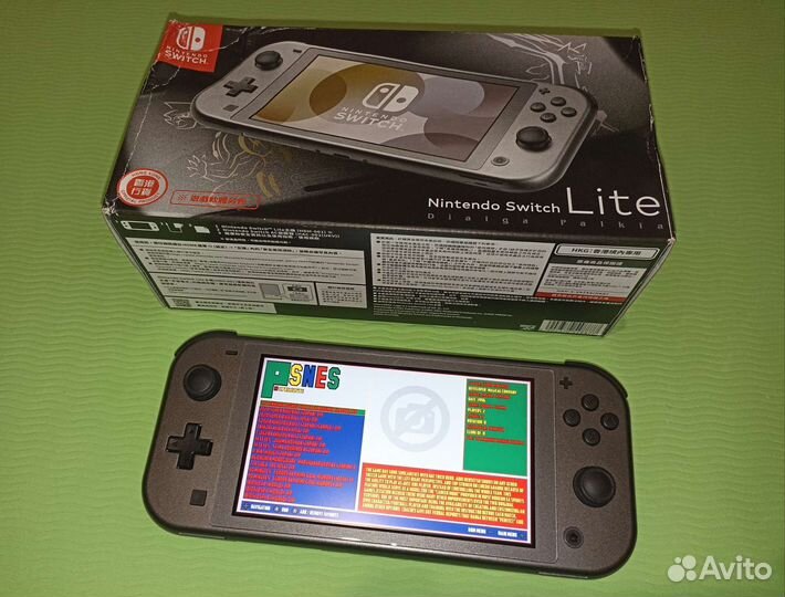 Nintendo switch lite dialga & palkia прошит 160gb