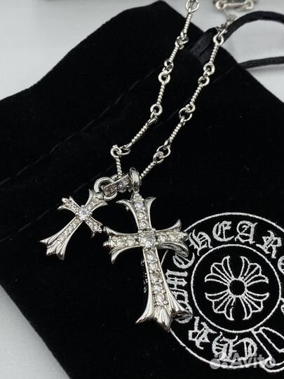 Chrome hearts колье крест