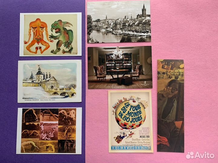 Открытки шванкмайер, батуми, брюссель, несвишский